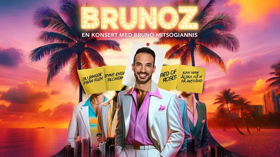 BRUNOZ - Bruno Mitsogianniksen konsertti — Konsertsalen, Örebro Konserthus, Örebro