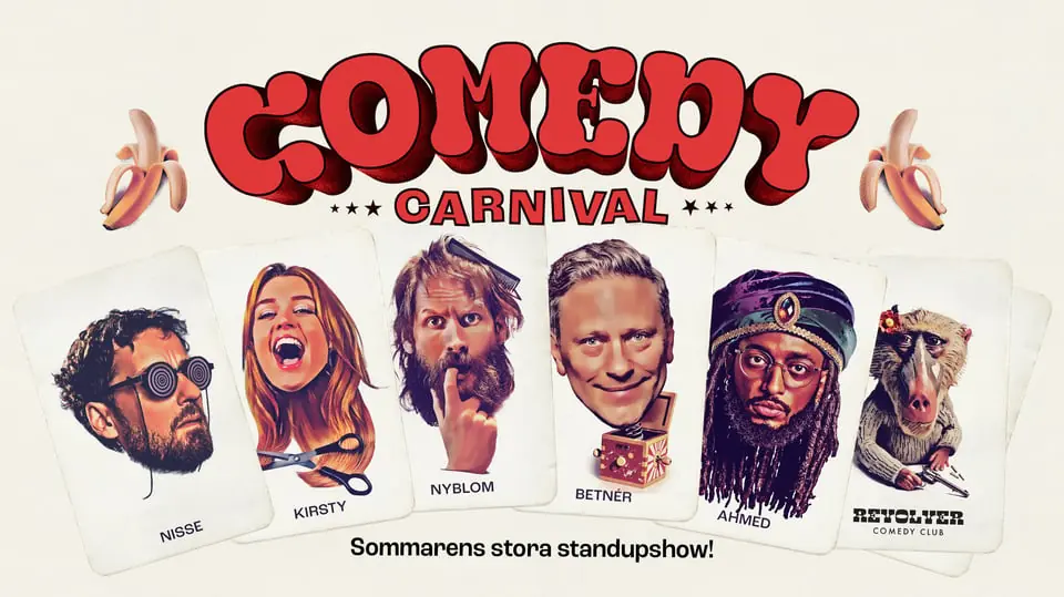 Standup Comedy Carnival - Vänersborg — Dalaborgsparken, Vänersborg