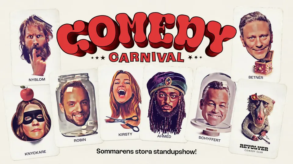 Standup with Comedy Carnival - Göteborg — trädgår’n, Gothenburg