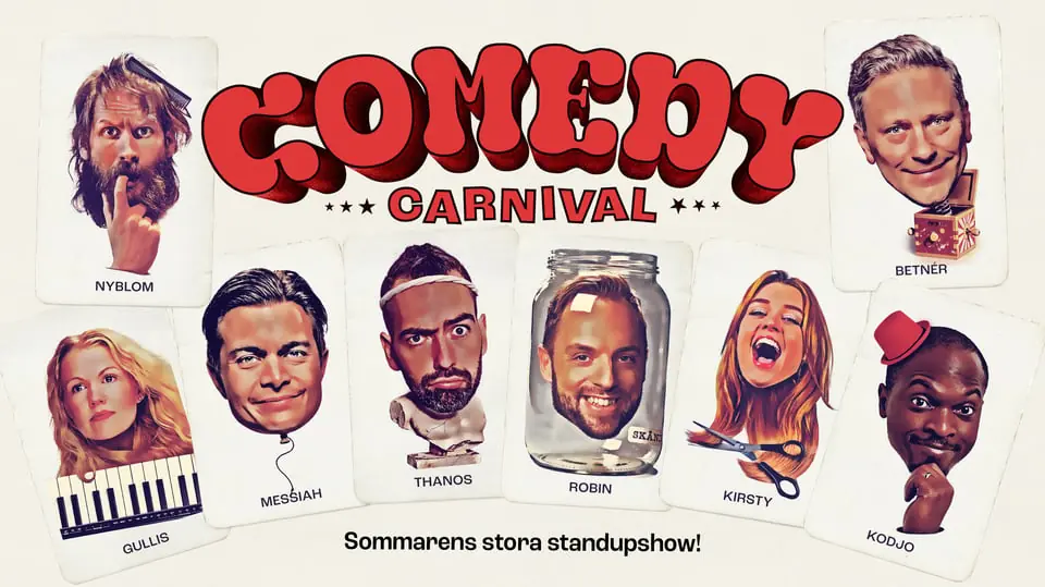 Stand-up with Comedy Carnival - Västerås — Carlsson På Kajen, Västerås