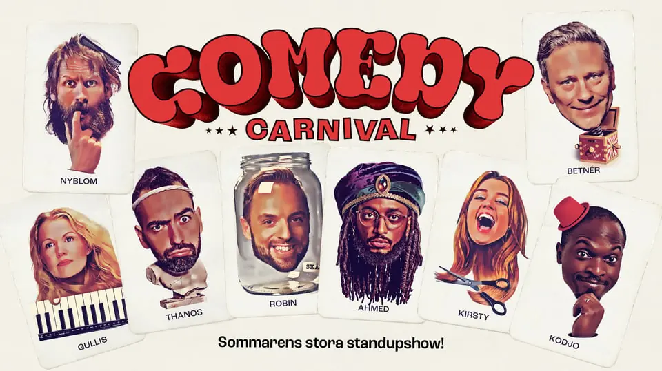 Stand-up with Comedy Carnival — Parksnäckan, Uppsala