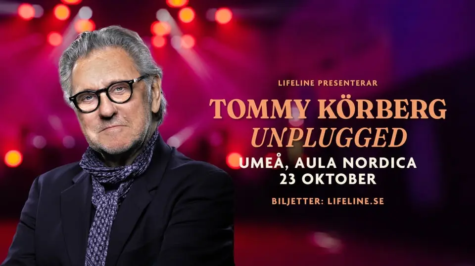 Tommy Körberg - Unplugged — Aula Nordica, Umeå