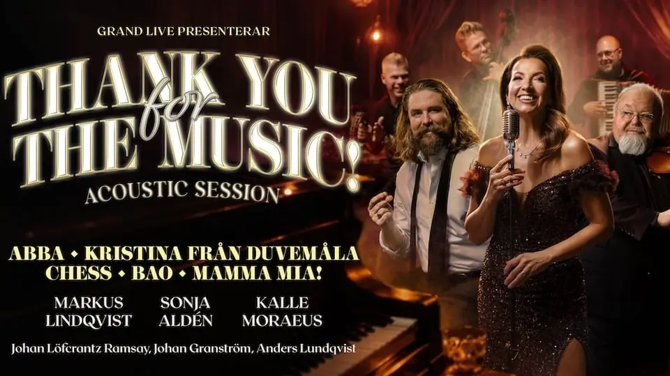 Thank You For The Music - Acoustic Session — Kulturhuset Bollnäs, Bollnäs
