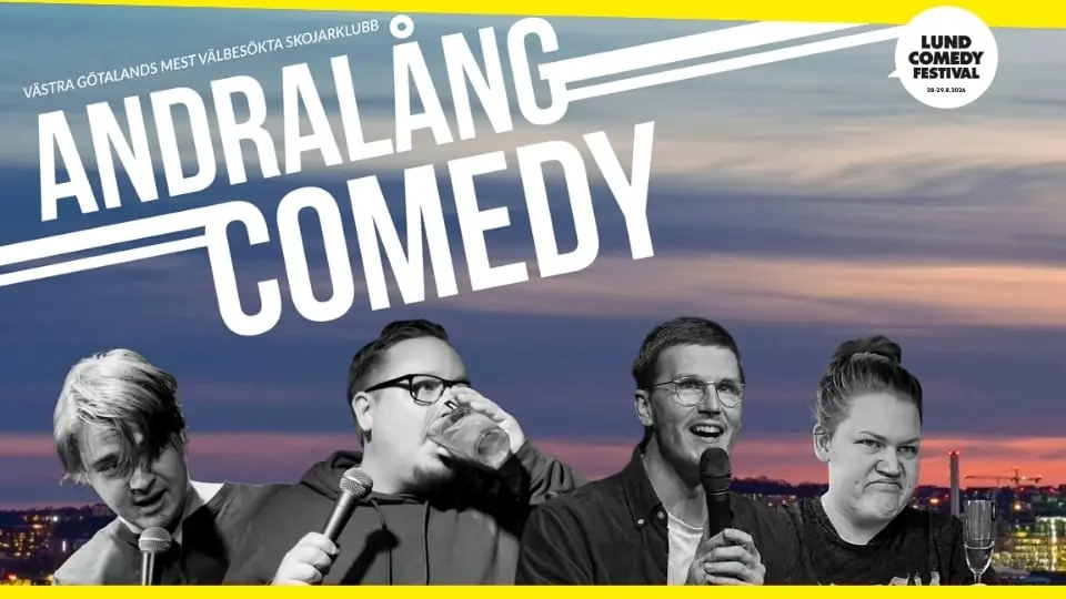 Andralång Comedy visits Lund — Hubben i hörnan Stadshallen, Lund
