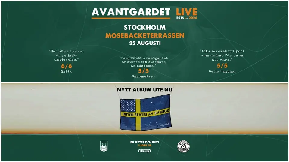 Avantgardet - Mosebacketerrassen — Mosebacketerrassen, Stockholm