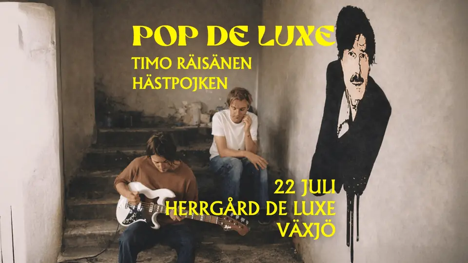 Pop De Luxe - Hästpojken + Timo Räisänen — Herrgård de luxe, Tävelsås