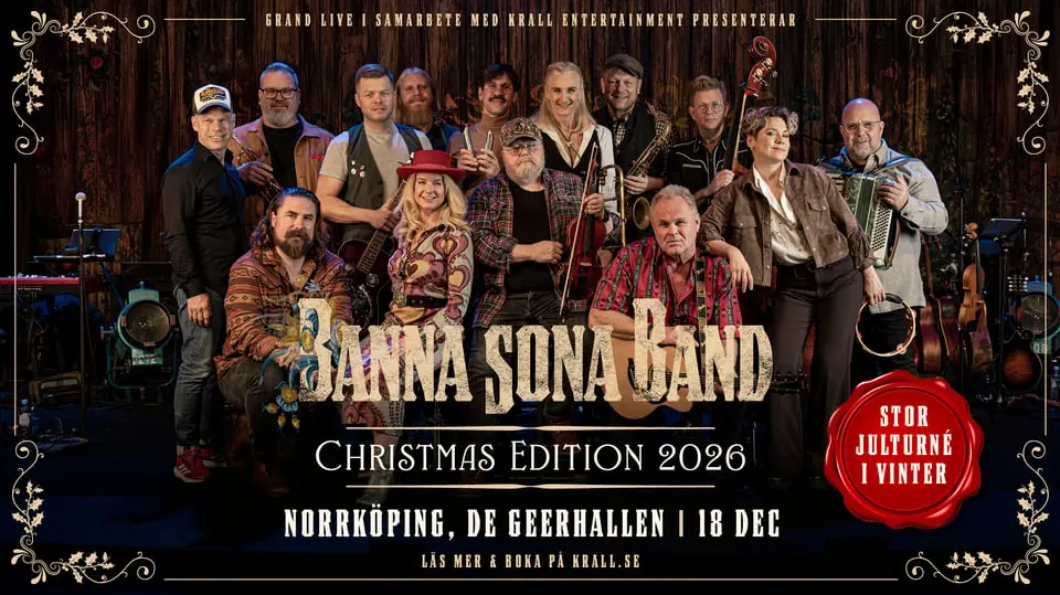 Banna Sona Band Christmas Edition — De Geerhallen, Norrköping
