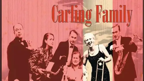 Summer Evening on the Terrace - Gunhild & Carling Family