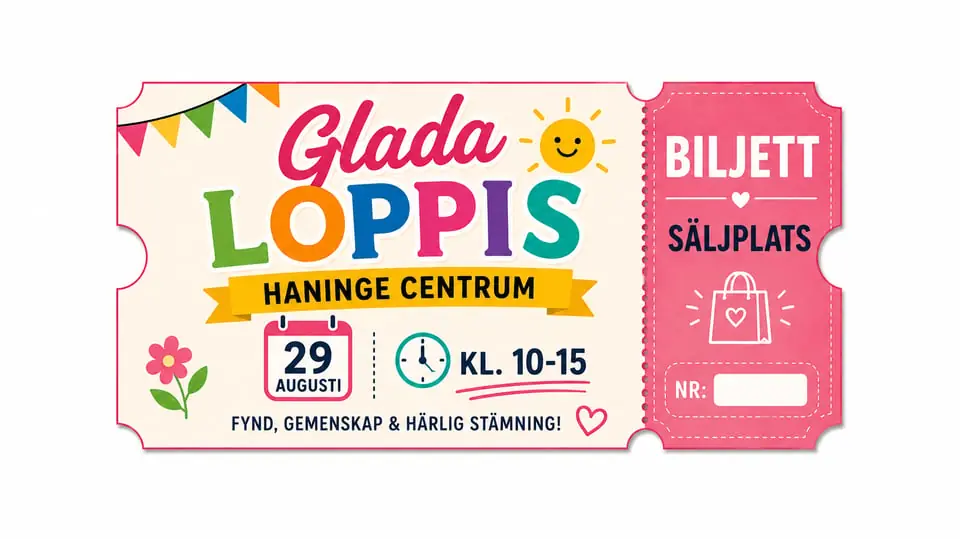 Haninge Centrum Megaloppis — Handelterminalen, handen