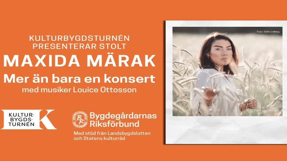 Maxida Märak — Älekulla Bygdegård, Älekulla