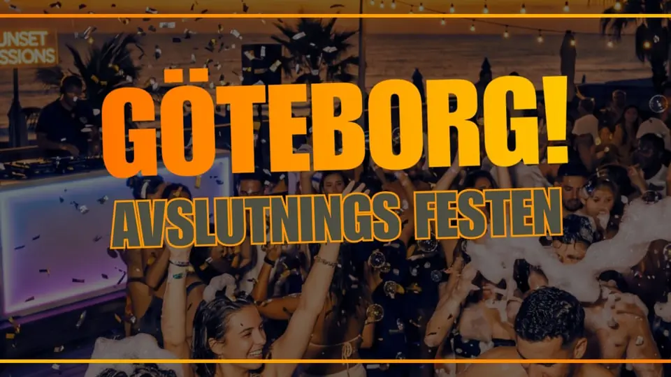 AVSLUTNINGS FESTEN - GÖTEBORG! — RINGÖ ARENA, Gothenburg