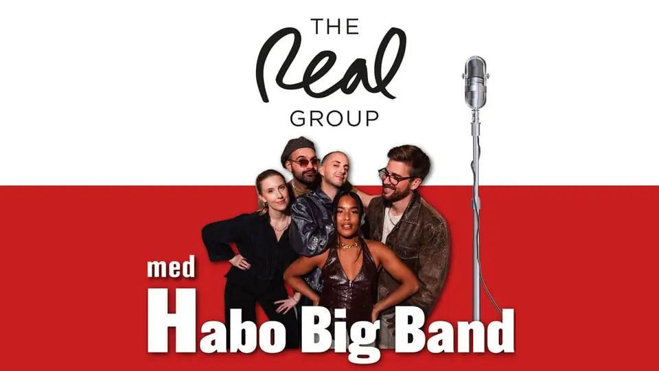 The Real Group with Habo Big Band — Konsertsalen i Spira, Jönköping