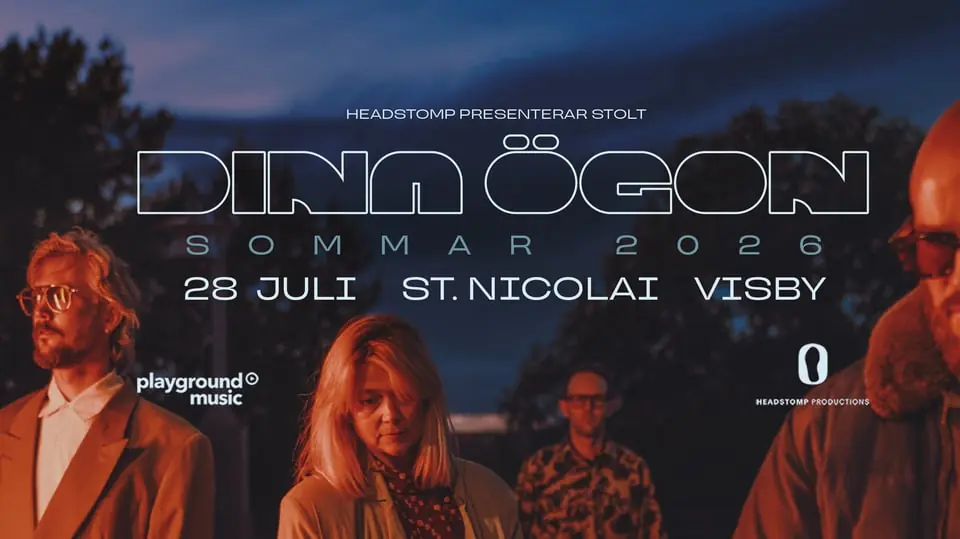 Dina Ögon - Live на St. Nicolai — St. Nicolai kyrkoruin, Visby