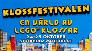 Klossfestivalen Stockholm 24.-25. oktober Waterfront