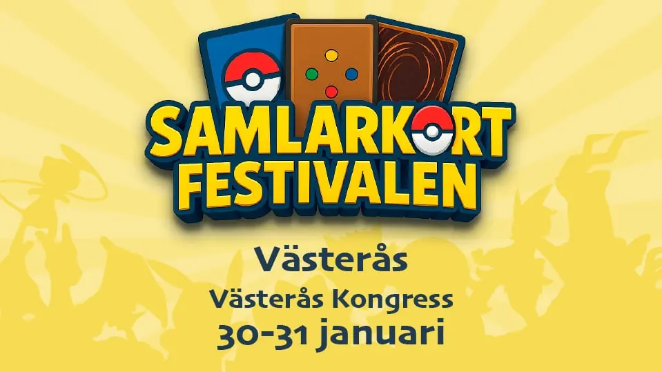 Samlarkortfestivalen Västerås 30-31 January 2027 — Västerås Kongress, Västerås