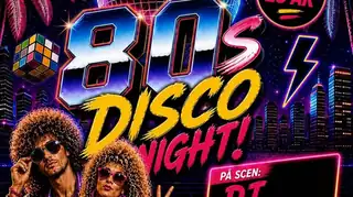 80s Disco Night Örnsköldsvik