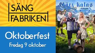 Oktoberfest Götz kalas Festkapellen kanssa