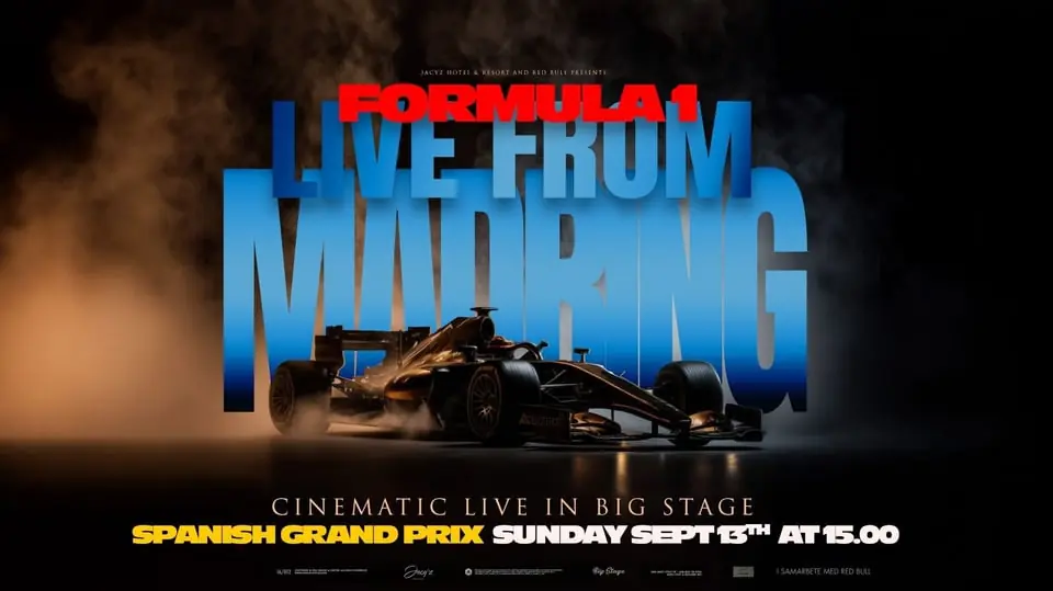 F1 - Live from Madring — Big Stage (Jacy'z), Gothenburg
