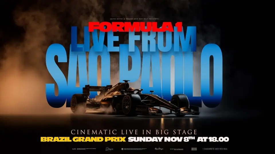 F1 - Live from Sao Paolo — Big Stage (Jacy'z), Gothenburg