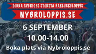 Södra Sveriges största bakluckeloppis