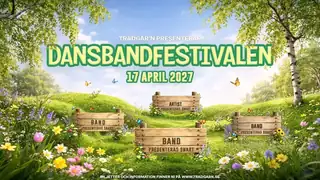 Dansbandsfestivalen - 17. april - Trädgårn