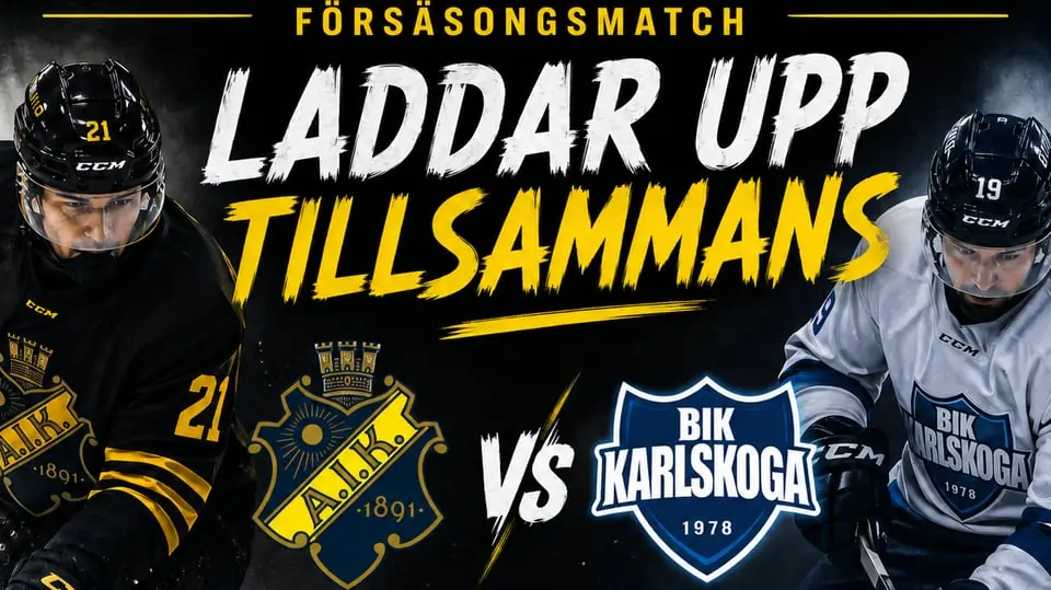 AIK - BIK Karlskoga — Vallentuna Ishall, Vallentuna