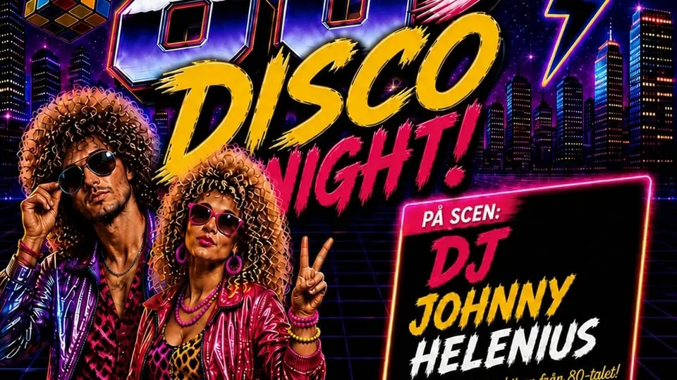 80s Disco Night Sundsvall — Stadshuset Sundsvall, Sundsvall