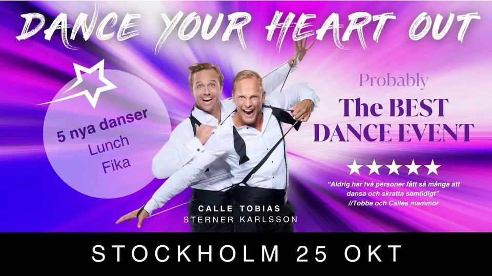 Dance Your Heart Out - STOCKHOLM — Clarion Hotel Sign, Stockholm