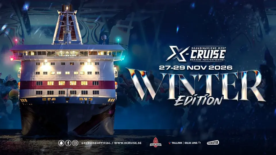 X-CRUISE VIP - WINTER EDITION - 27 - 29 NOVEMBER — Värtahamnen, Стокгольм