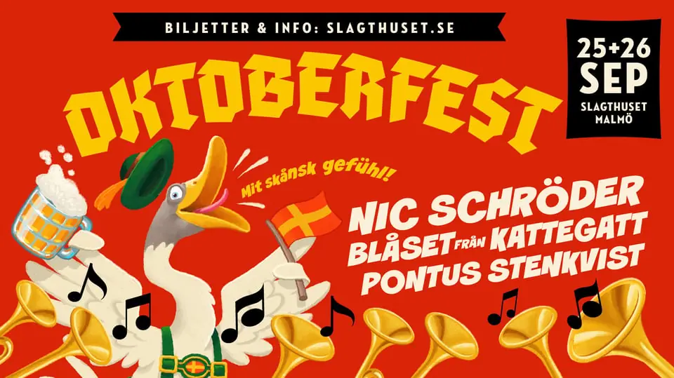 Октобerfest - Mit Skånsk Gefühl — Slagthuset - Saluhallen, Мальмё