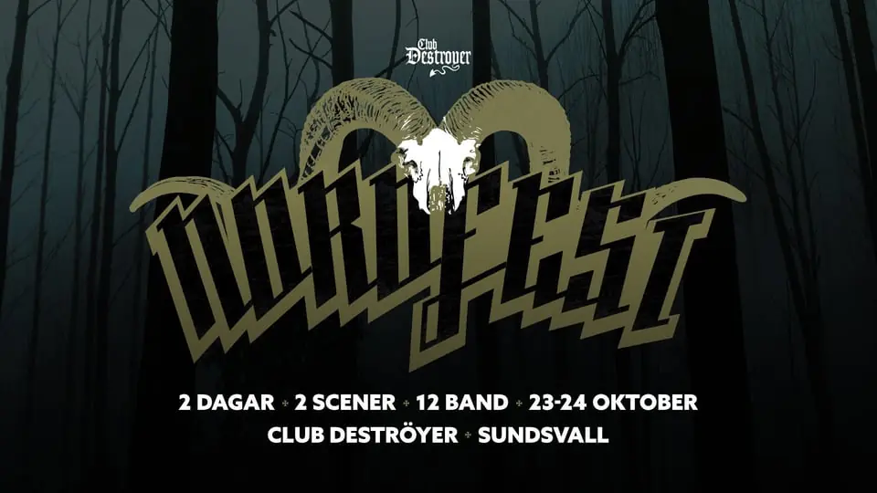 Nordfest 2026 — Club Deströyer, Sundsvall