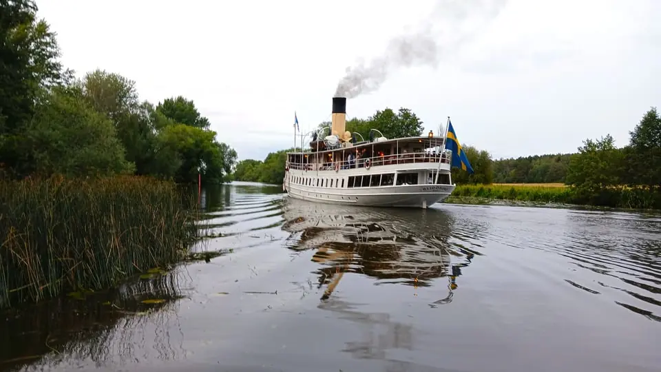 Päiväretki Uppsalasta — Ångfartyget S/S Blidösund, Blidösund