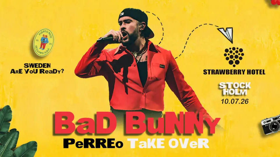 PERREO TAKE OVER at Strawberry Hotel — STRAWBERRY HOTEL, Solna