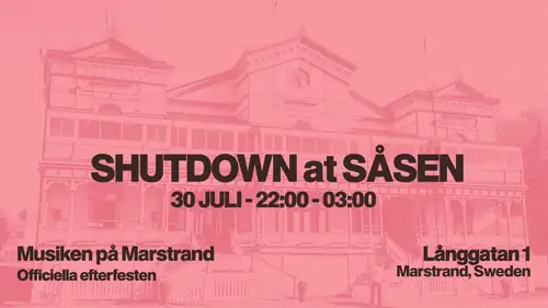 SHUTDOWN at Såsen