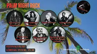 PalmFestivalen 2026 Lauantai-ilta, Palm Night Rock