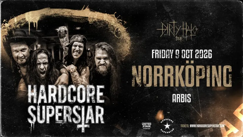 Hardcore Superstar — Arbis, Norrköping