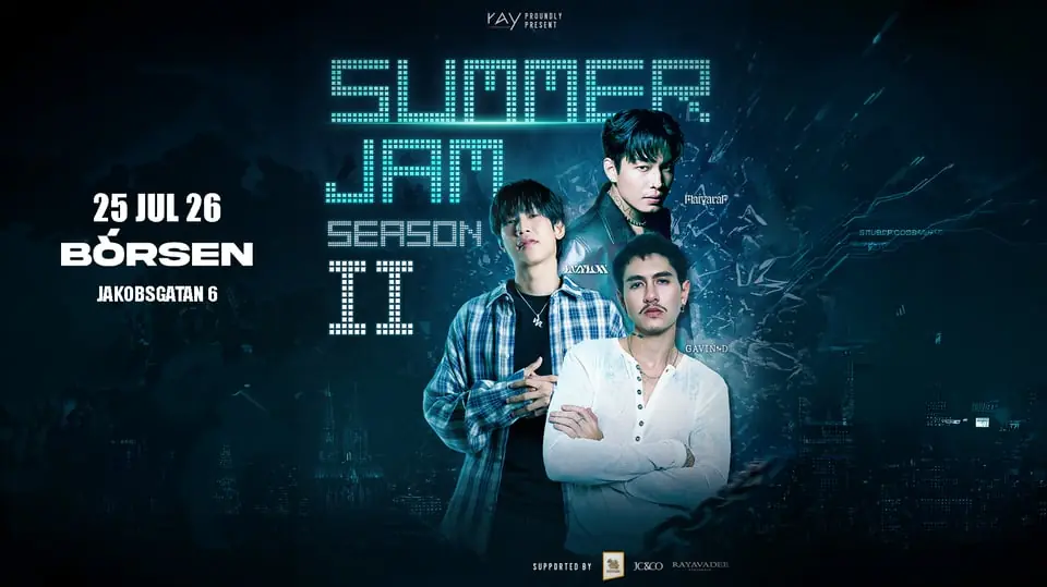Summer Jam Season II — Börsen, Stockholm