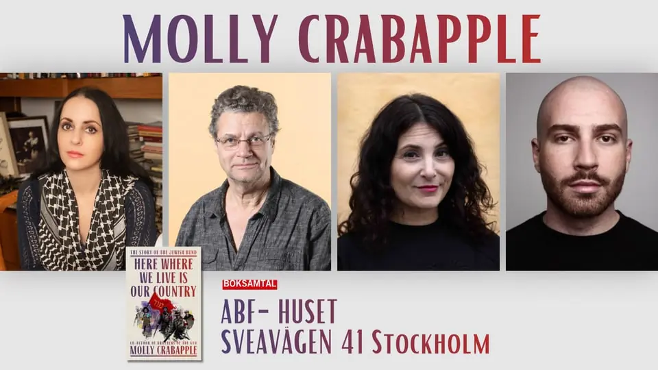 Kirjatuokio: Molly Crabapple — ABF-huset, Sveavägen 41, Tukholma