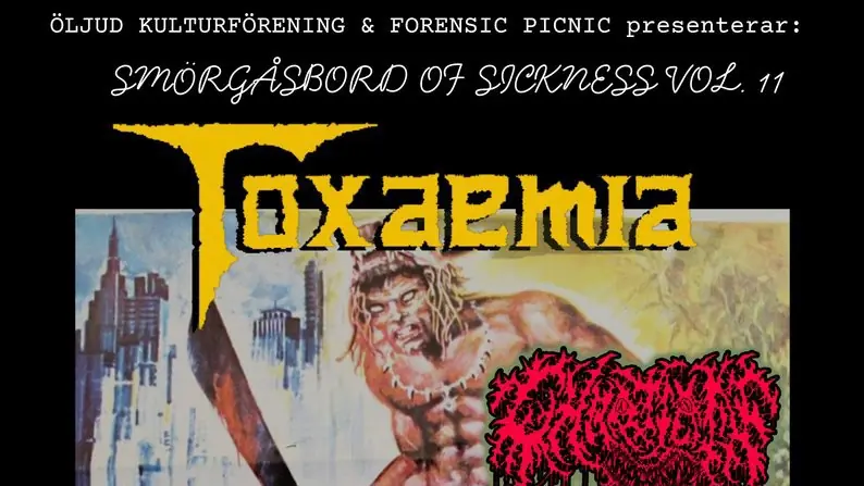 Toxaemia + Chaotian + Undecayed & Kranium — Dyestad Showroom, Borgholm