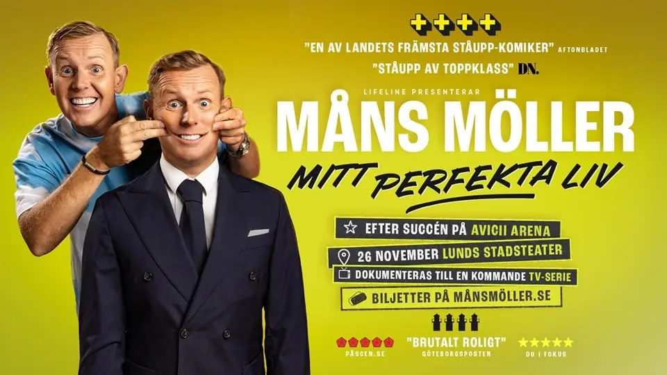 Måns Möller - Mitt Perfekta Liv — Lunds stadsteater, Lund