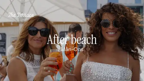 After beach