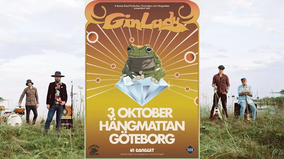 Gin Lady — Musikens Hus / Hängmattan Scen, Gothenburg