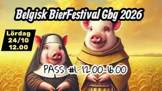 Belgisk BierFestival Gbg Pass1 (12:00-16:00)