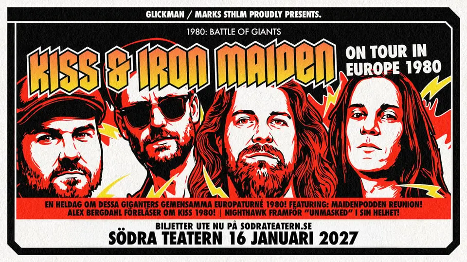 Battle of Giants: Kiss and Iron Maiden on tour — Södra Teaterns Stora Scen, Stockholm