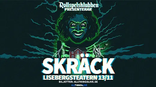 Rollspelsklubben Presents HORROR! — Lisebergsteatern, Gothenburg