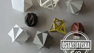 Origami julekrim