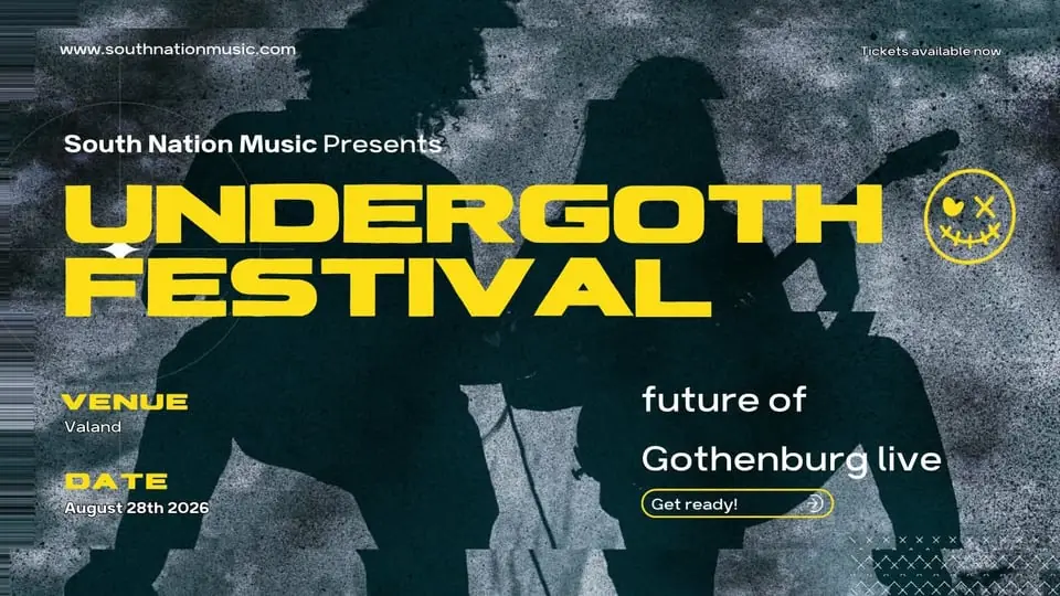Undergoth Festival | August 28 — Valand, Gothenburg