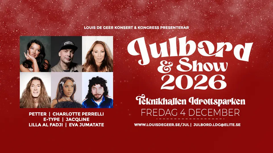 Рождественский стол и шоу 2026 — Teknikhallen Idrottsparken, Norrköping