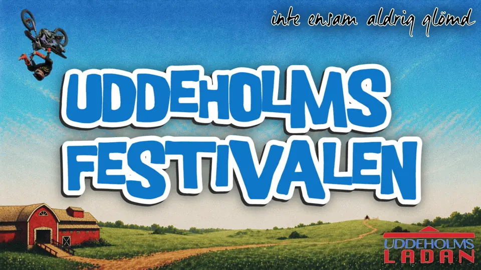 Uddeholmsfestivalen in Uddeholmsladan 2026 — Uddeholmsladan, Uddeholm