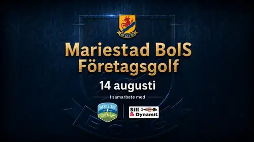 BoIS Corporate Golf at Mariestad Golf Club
